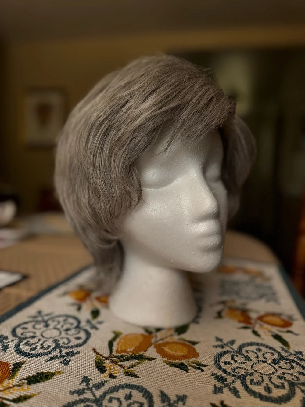 Paula Young Short Layered Synthetic Wig in Gray - Style 1200 - Medium/Average